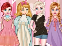image Princess Paper Doll Style Dress Up
